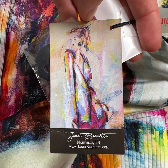 NWT UBU Classic Piped‎ Reversible Raincoat Women's M - Picture 7 of 9